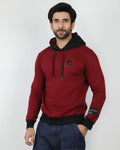 Eminent Men's Full Sleeves Sweat Shirt - Maroon, Men's Jackets & Hoodies, Eminent, Chase Value