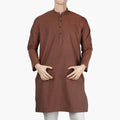 Eminent Men's Trim Fit Kurta - Brown, Men's Kurtas, Eminent, Chase Value