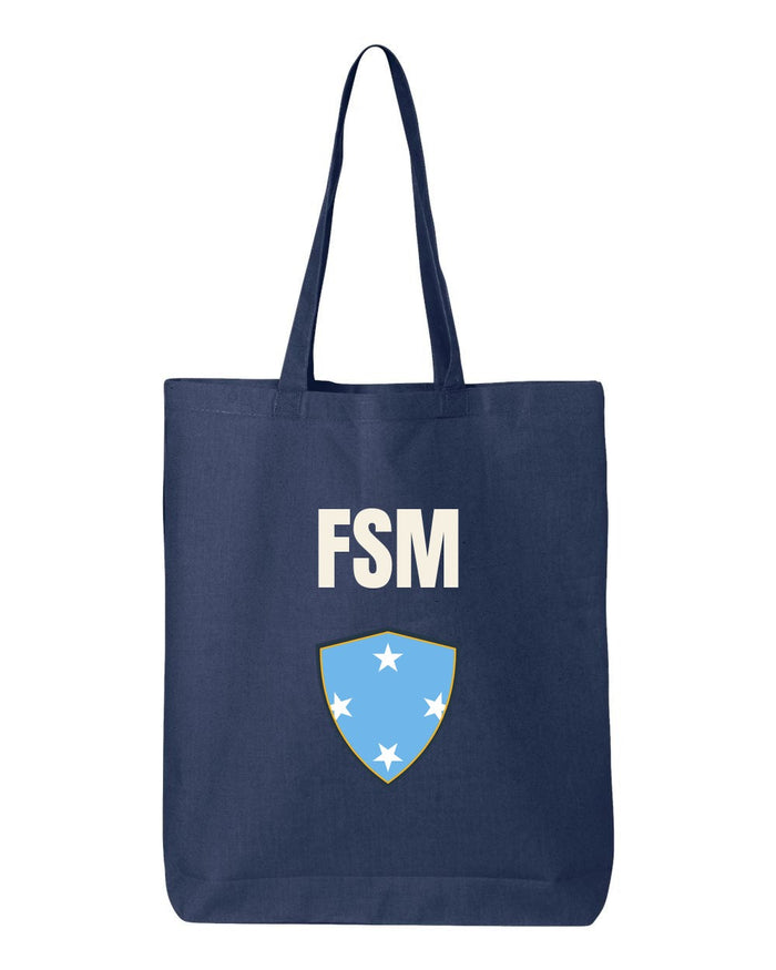 Micronesia Soccer Tote Bag — National Crest Badge | NYC Factory