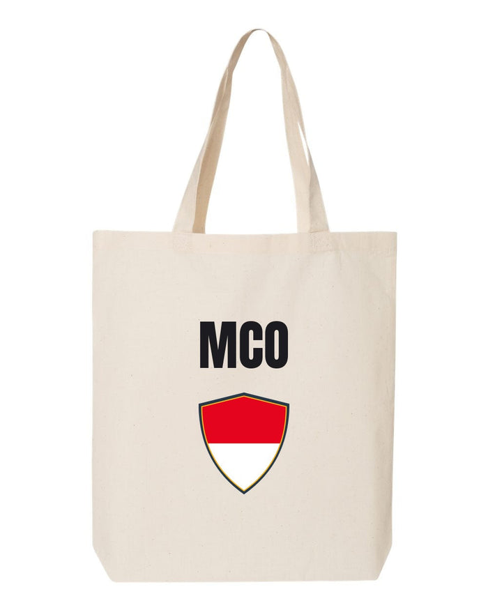 Monaco Soccer Tote Bag — National Crest Badge | NYC Factory