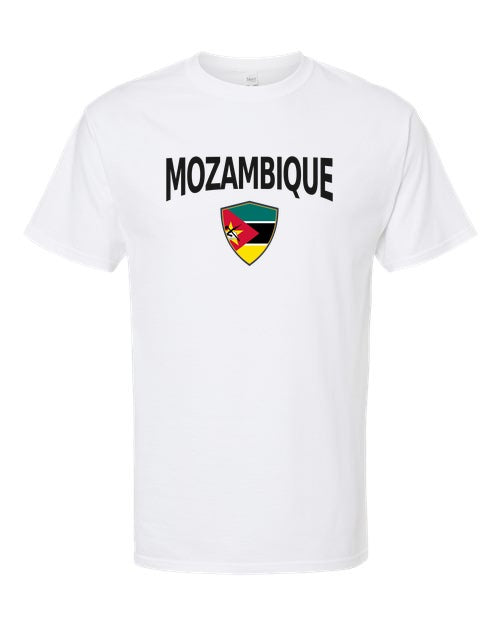 Mozambique Arched Crest Soccer Tee — NYC Factory