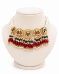Mughal Rose Couture Choker Set - Pabeena