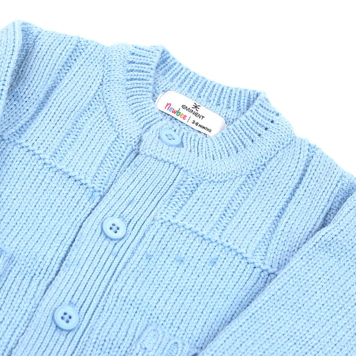 Eminent Newborn Boys Full Sleeves Sweater Suit - Sky Blue, Newborn Boys Sets & Suits, Eminent, Chase Value