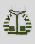 Eminent Newborn Boys Sweater - Green & White, Newborn Boys Winterwear, Eminent, Chase Value