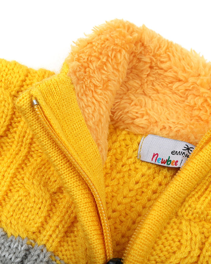 Eminent Newborn Boys Sweater - Yellow, Newborn Boys Winterwear, Eminent, Chase Value