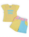 Newborn Girls' Half Sleeves Suit