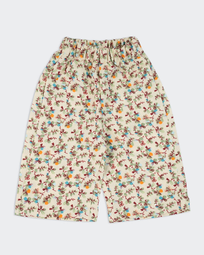 Newborn Girls Printed Textured 2 Pcs Suit