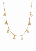 Nova Spark Necklace – Gold Plated Zircon Pendant Necklace for Women – Pabeena