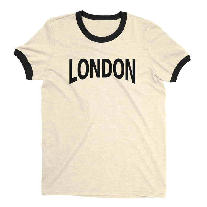 London Ringer Tee — Natural