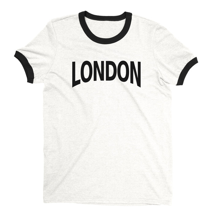 London Ringer Tee — White