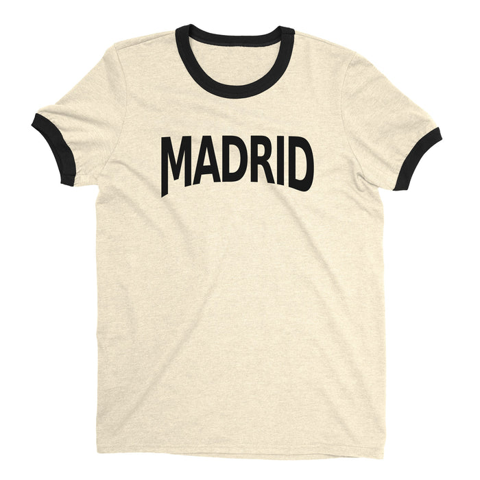 Madrid Ringer Tee — Natural