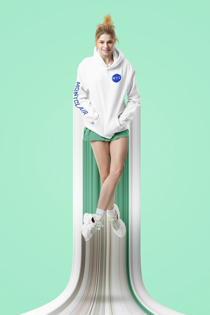 The Montclair Hoodie: White & Ash Options