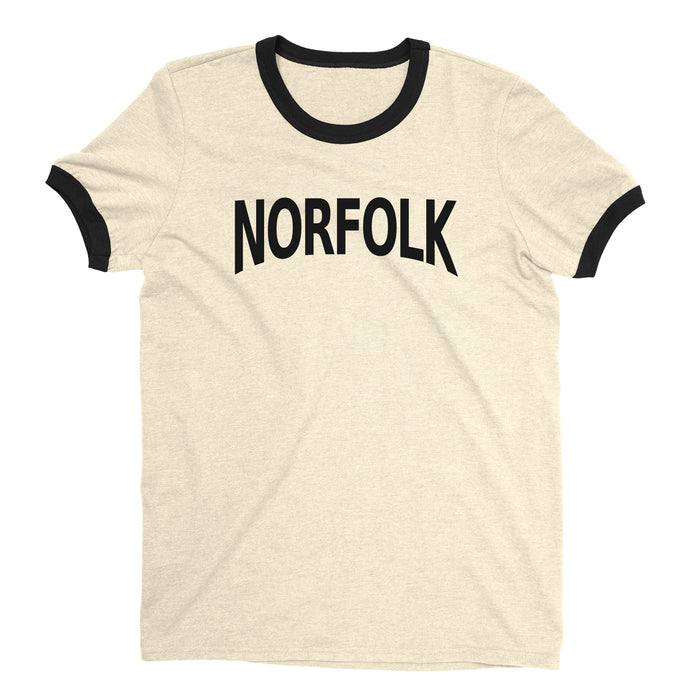 Norfolk Ringer Tee — Natural