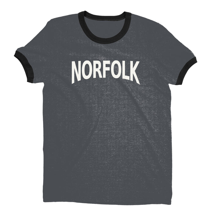 Norfolk Ringer Tee — Dark Heather