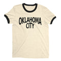 Oklahoma City Ringer Tee — Natural