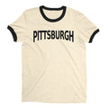 Pittsburgh Ringer Tee — Natural