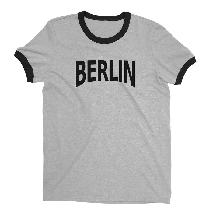 Berlin Ringer Tee — Heather Gray