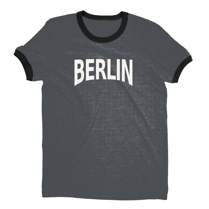 Berlin Ringer Tee — Dark Heather
