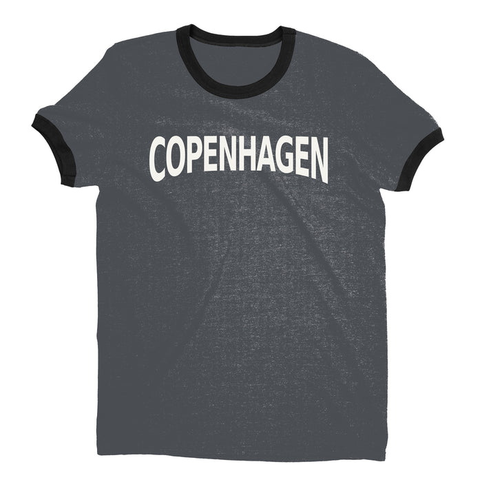 Copenhagen Ringer Tee — Dark Heather