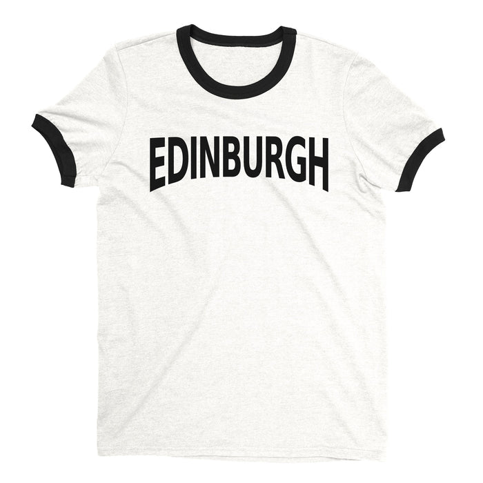 Edinburgh Ringer Tee — White