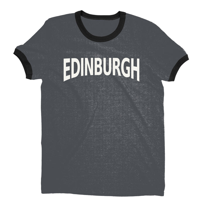 Edinburgh Ringer Tee — Dark Heather