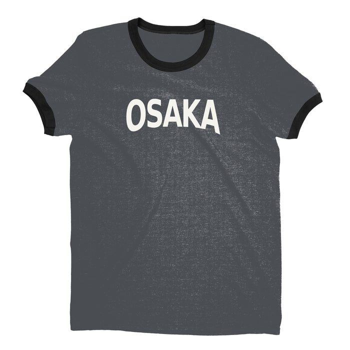 Osaka Ringer Tee — Dark Heather