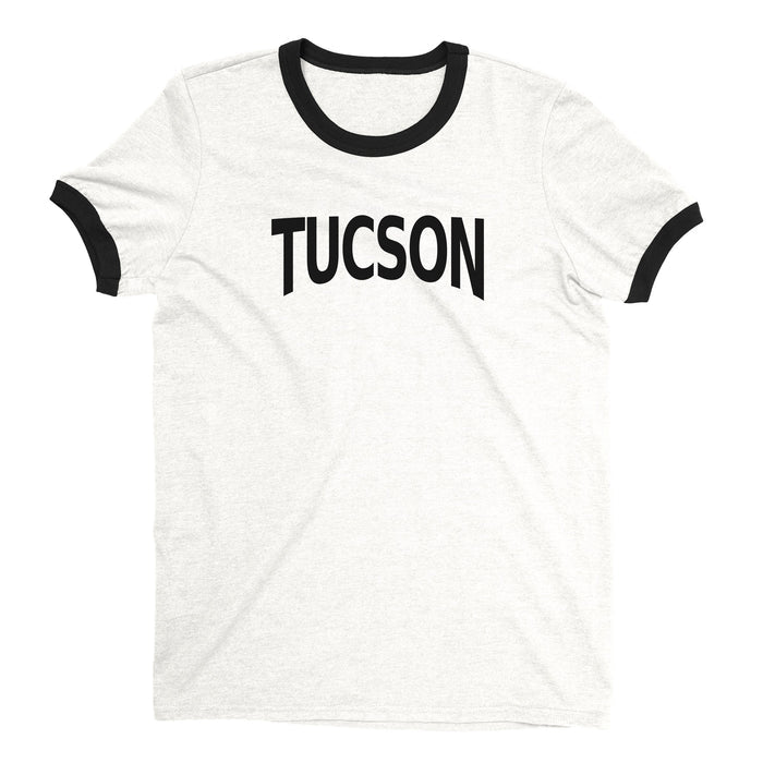 Tucson Ringer Tee — White