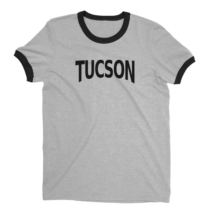 Tucson Ringer Tee — Heather Gray
