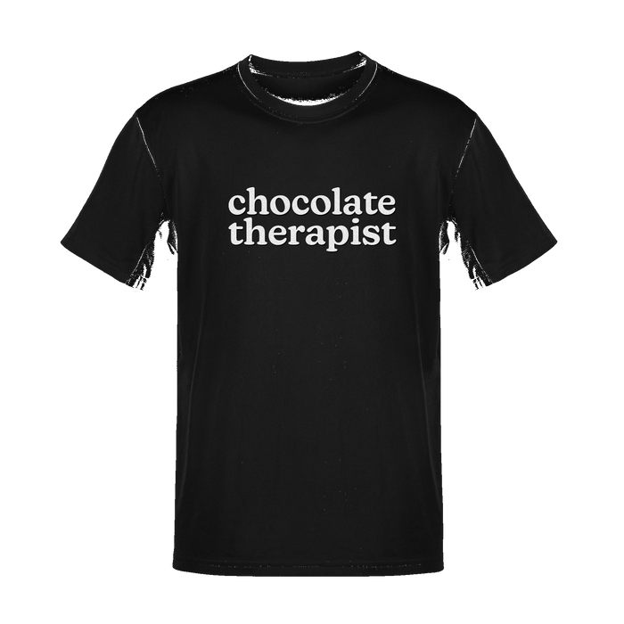 Unisex Chocolate Therapist Soft Cotton Tee - NYC Factory