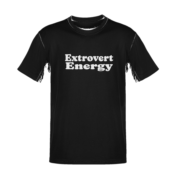 Unisex Extrovert Energy Soft Cotton Tee - NYC Factory
