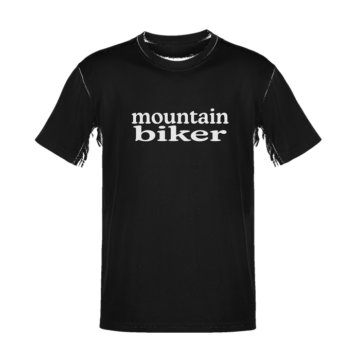 Unisex Mountain Biker Soft Cotton Tee - NYC Factory