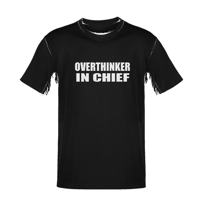 Unisex Overthinker In Chief Soft Cotton Tee - NYC Factory