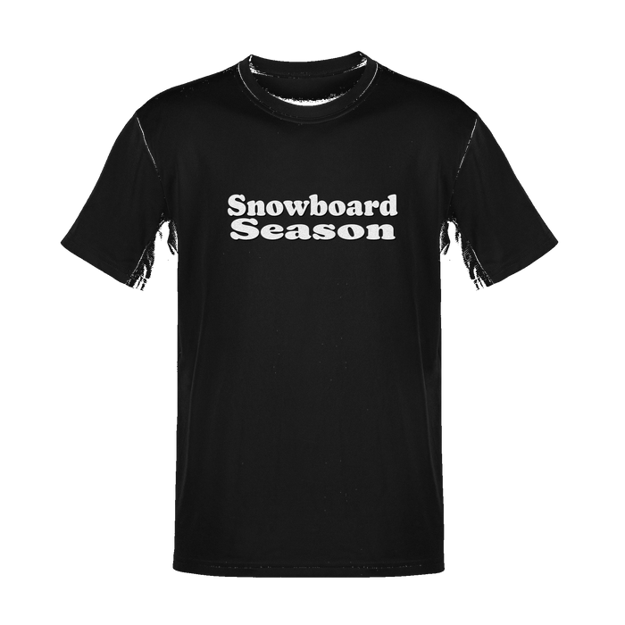 Unisex Snowboard Season Soft Cotton Tee - NYC Factory