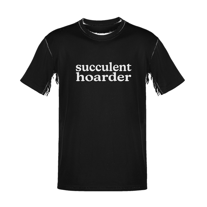 Unisex Succulent Hoarder Soft Cotton Tee - NYC Factory