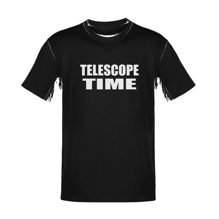 Unisex Telescope Time Soft Cotton Tee - NYC Factory