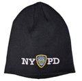 NYPD No Fold Winter Hat Beanie Skull Cap Officially Licensed Navy Blue