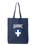 Quebec Soccer Tote Bag — Arched National Crest | NYC Factory