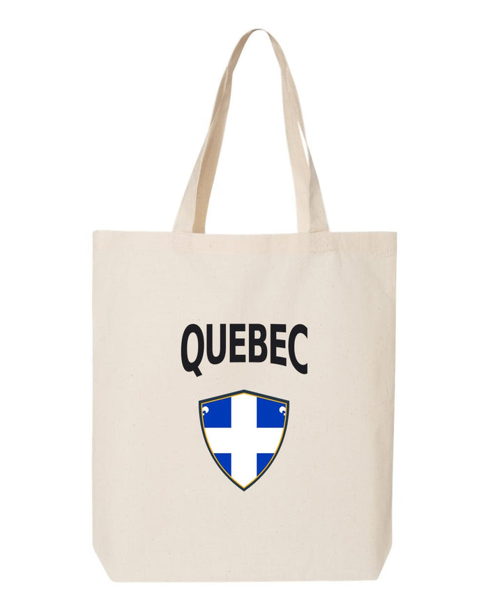 Quebec Soccer Tote Bag — Arched National Crest | NYC Factory