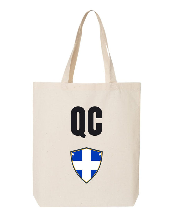 Quebec Soccer Tote Bag — National Crest Badge | NYC Factory