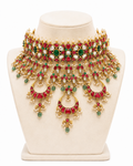 Rajvanta Regal Polki Choker Set - Pabeena