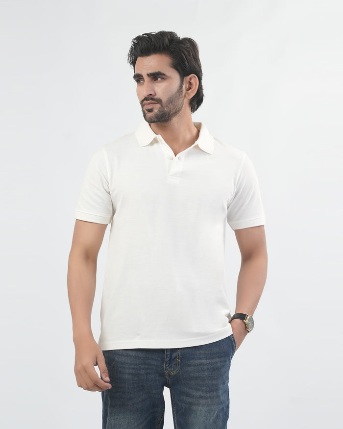 Regular Solid Polo Shirt