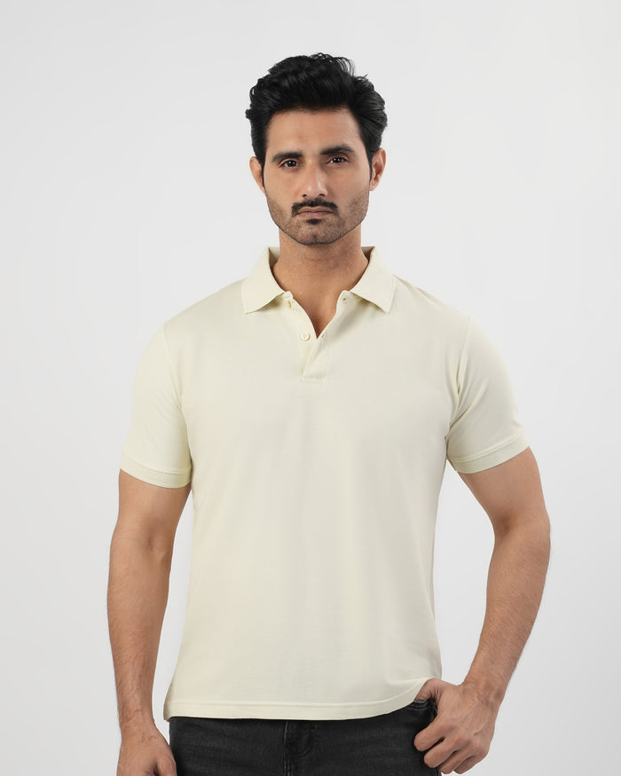 Regular Solid Polo Shirt