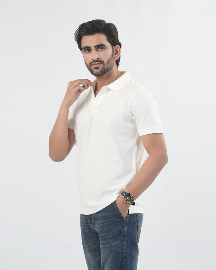 Regular Solid Polo Shirt