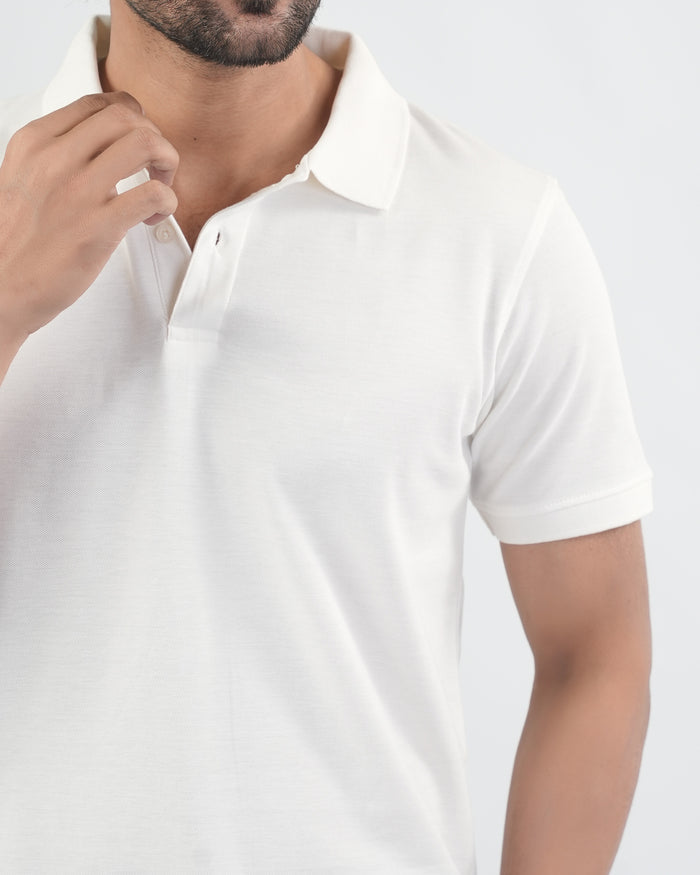 Regular Solid Polo Shirt