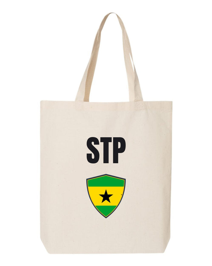 São Tomé And Príncipe Soccer Tote Bag — National Crest Badge | NYC Factory