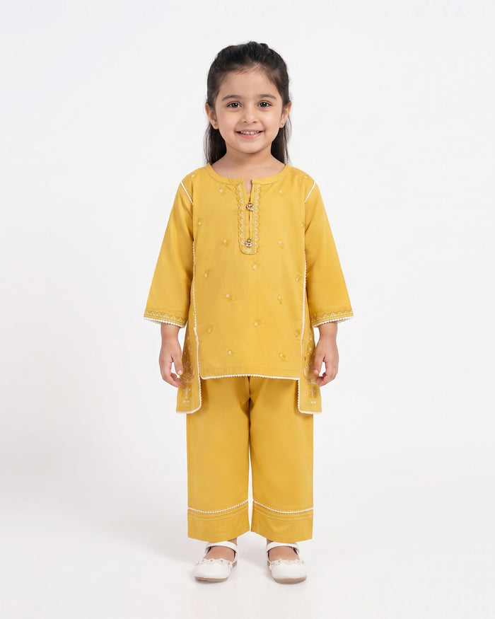 Signature Embroidered 2 Pc