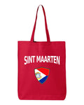 Sint Maarten Soccer Tote Bag — Arched National Crest | NYC Factory
