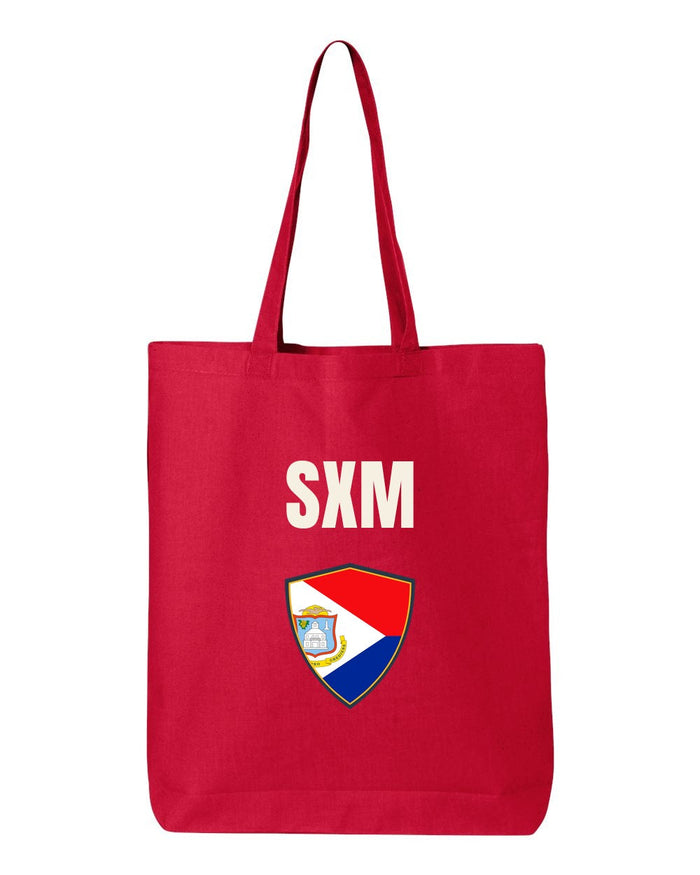 Sint Maarten Soccer Tote Bag — National Crest Badge | NYC Factory