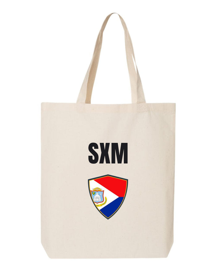 Sint Maarten Soccer Tote Bag — National Crest Badge | NYC Factory