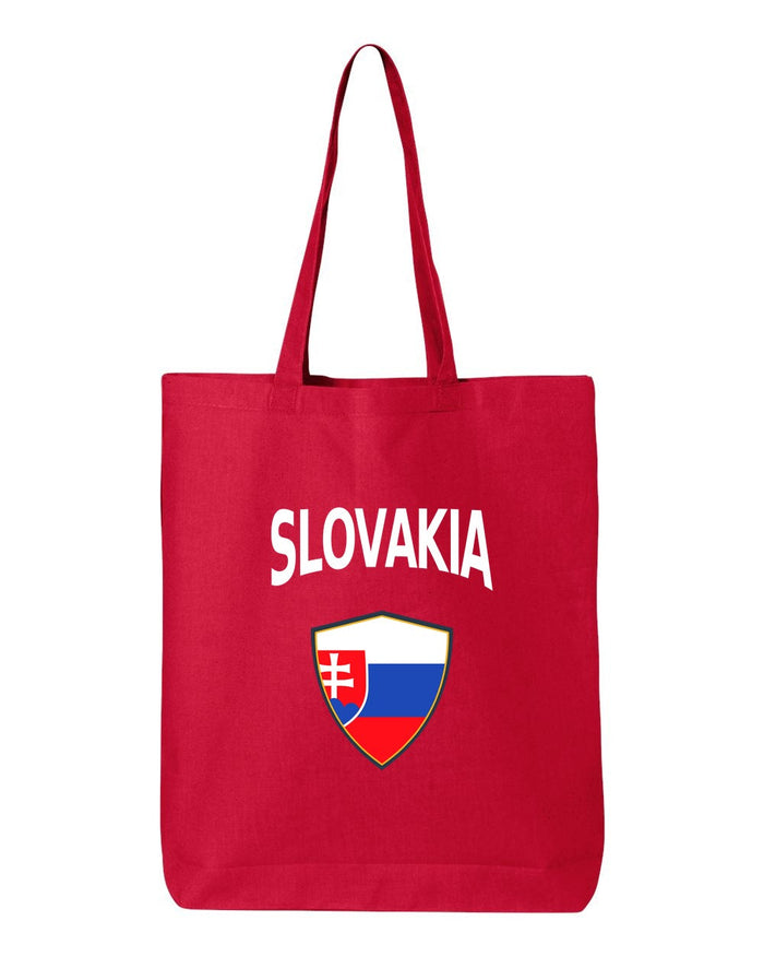 Slovakia Soccer Tote Bag — Arched National Crest | NYC Factory